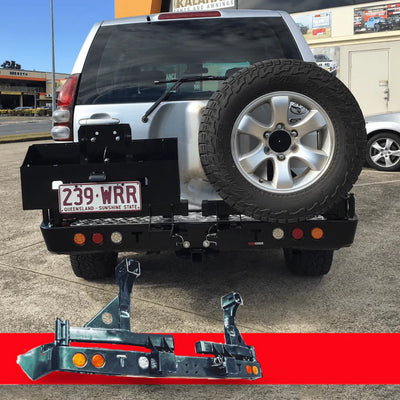DUAL WHEEL CARRIER TO SUIT TOYOTA LANDCRUSIDER FJ120 03-09