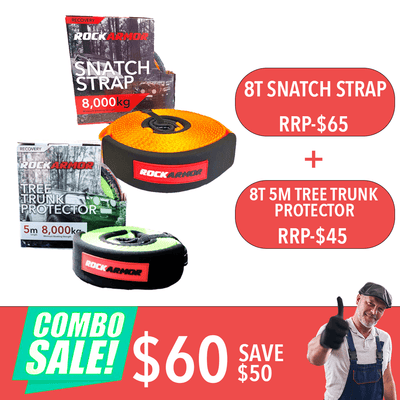 EOFYS 8T Snatch Strap + 8T 5M Tree Trunk Protector