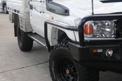 Rockslider side step to suit Toyota Landcruiser 79 series 4 door