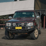 GU Patrol Touring Pack Suits: Series 4+ GU Patrol - Prem Bullbar, Winch, Lights, uhf