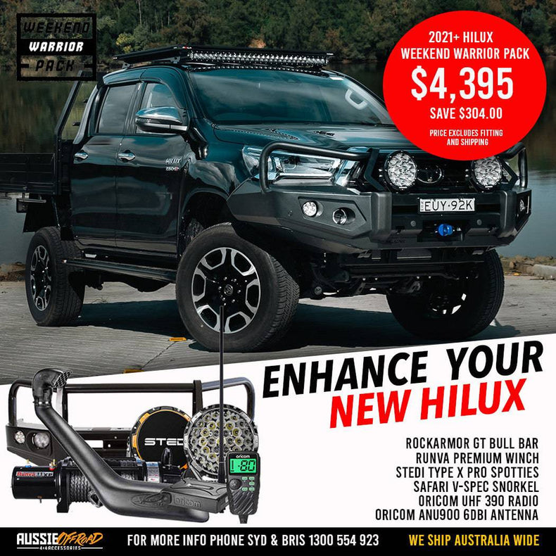 Weekend Warrior Pack to suit Hilux 08/20 +