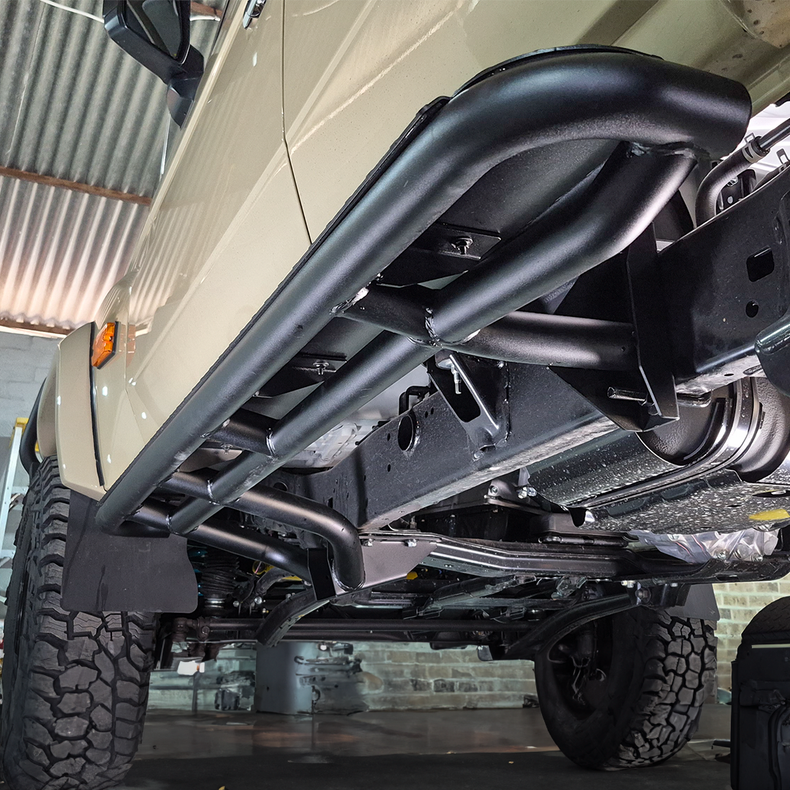 78 Series Troop Carrier Rock Sliders 