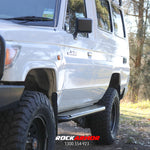 Rock Slider Side Steps suits Toyota 78 Series Troop Carrier