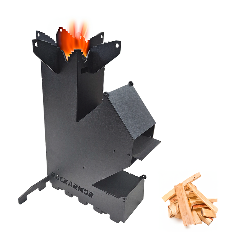 Wood Fire Camping Rocket Stove