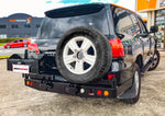 Dual Spare Wheel Carrier - Rear Bar Suits  200 Series Landcruiser