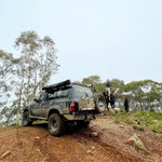 Dual Spare Wheel Carrier - Rear Bar Suits Nissan GU Patrol Series 4+ 10/2004 - 12/2016