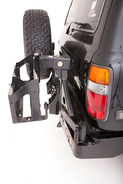 TWIN JERRY CAN HOLDER WITH LOCK