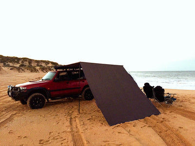 KALAHARI AWNING WALL 2.5/2.9M BLACK