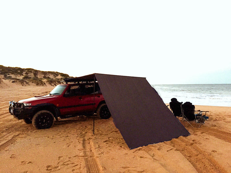 KALAHARI AWNING WALL 2.5/2.9M BLACK