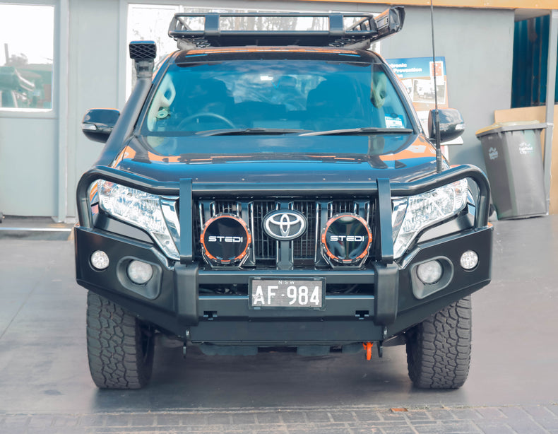 Elite Bull Bar to suit TOYOTA PRADO FJ150 Tear Drop 2013-2017 Bar Replacement