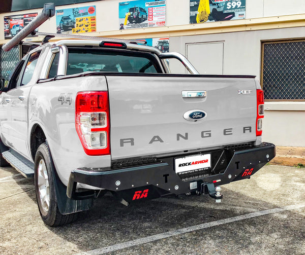 REAR STEP TOWBAR TO SUIT 2011+ FORD RANGER / BT50 – Rockarmor